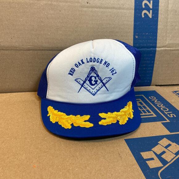 90s white and blue trucker - Picture 2 of 4